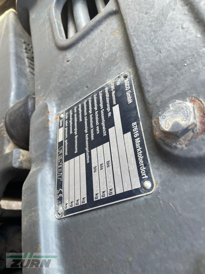 Traktor Türe ait Fendt 818, Gebrauchtmaschine içinde Schöntal-Westernhausen (resim 20)