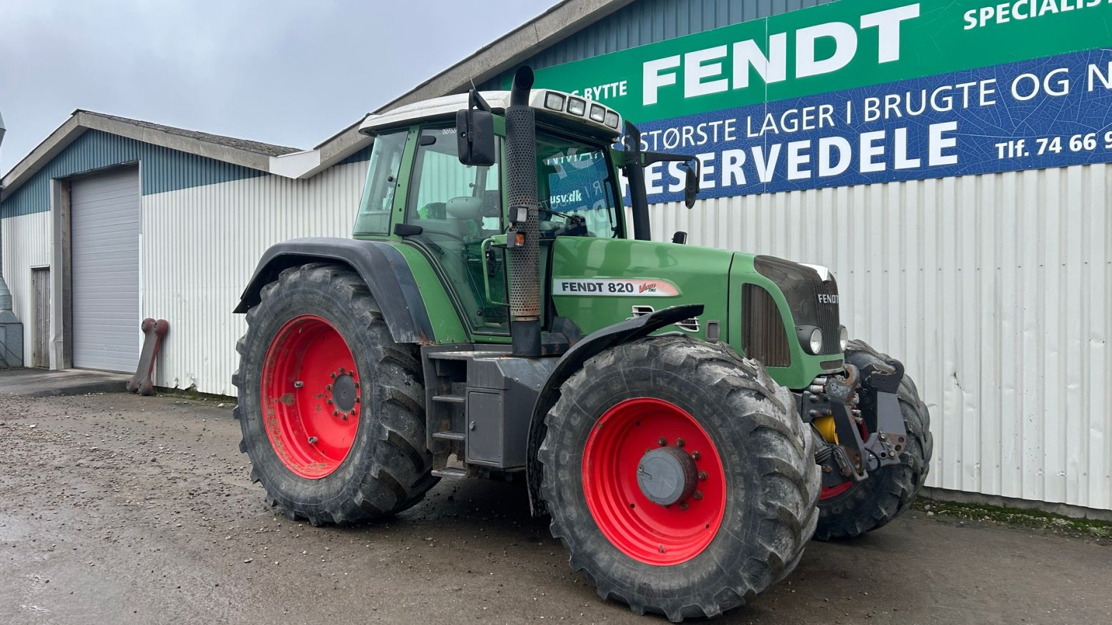 Traktor typu Fendt 820 Vario TMS Med Front PTO, Trimble GPS, Gebrauchtmaschine v Rødekro (Obrázek 5)