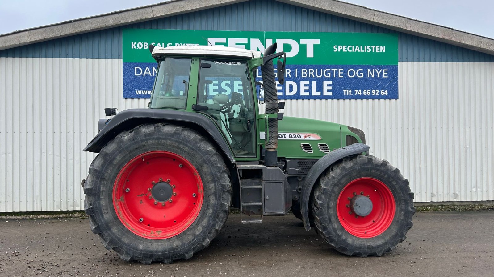Traktor typu Fendt 820 Vario TMS Med Front PTO, Trimble GPS, Gebrauchtmaschine v Rødekro (Obrázek 4)