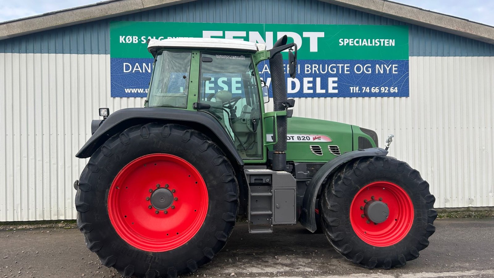 Traktor tipa Fendt 820 Vario TMS Med Luft, Gebrauchtmaschine u Rødekro (Slika 4)