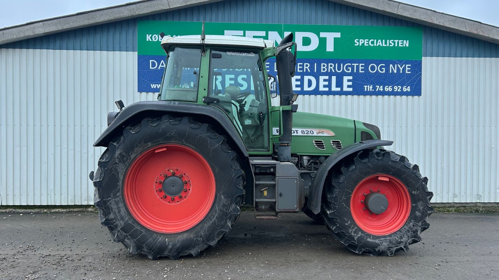 Traktor typu Fendt 820 Vario TMS Med Luft, Gebrauchtmaschine v Rødekro (Obrázek 5)