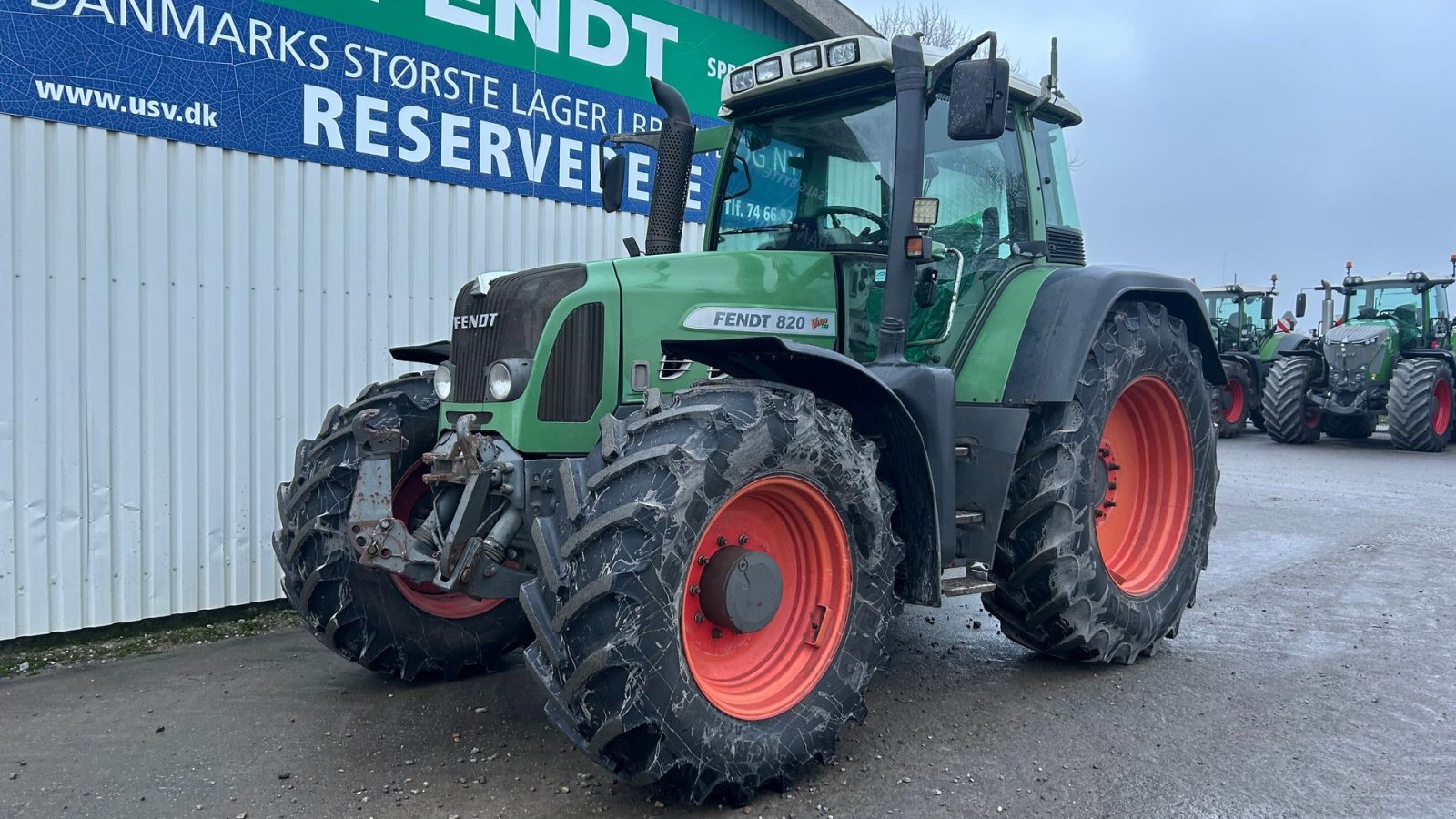 Traktor typu Fendt 820 Vario TMS Med Luft, Gebrauchtmaschine v Rødekro (Obrázek 2)