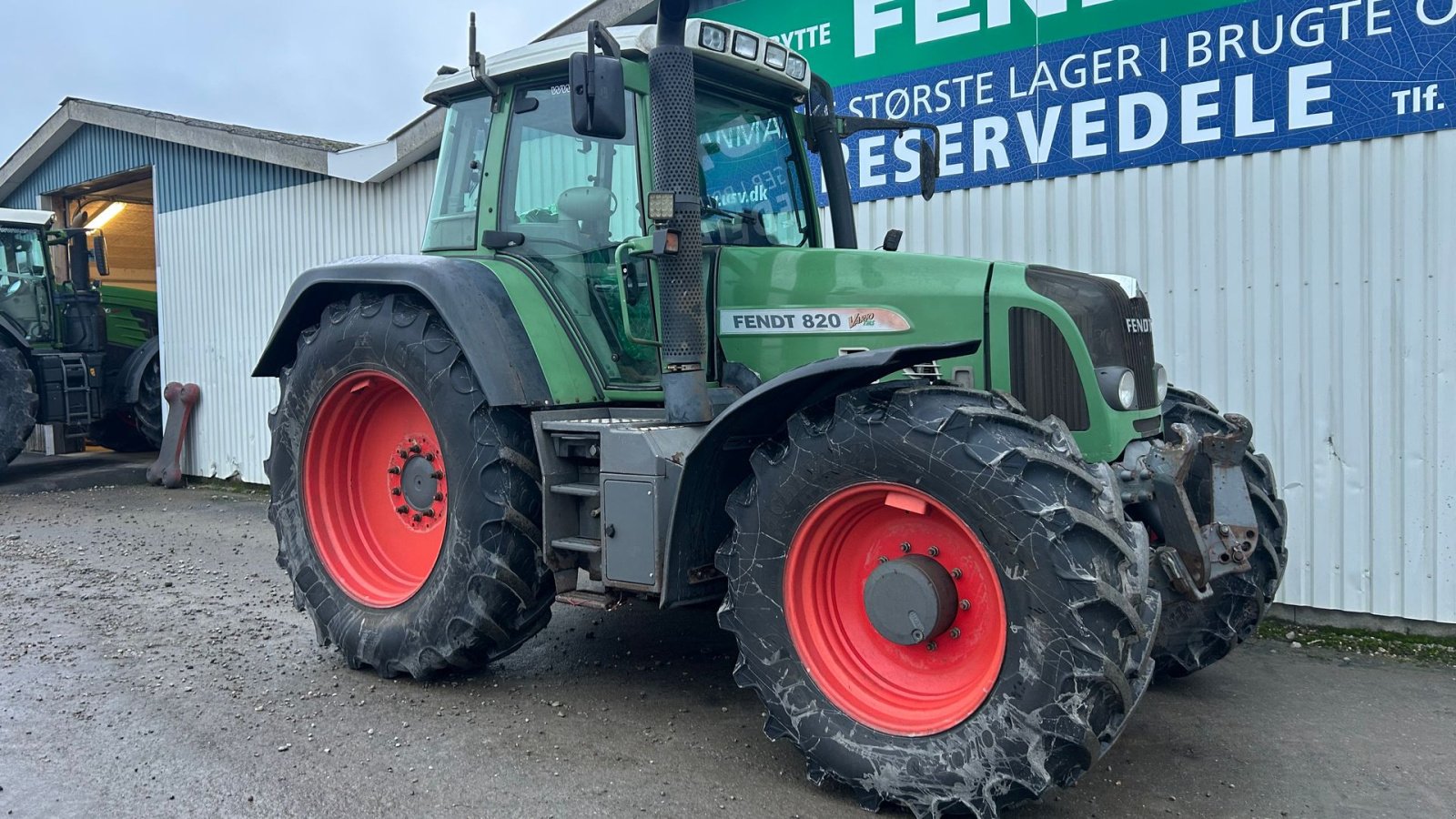 Traktor typu Fendt 820 Vario TMS Med Luft, Gebrauchtmaschine v Rødekro (Obrázek 4)