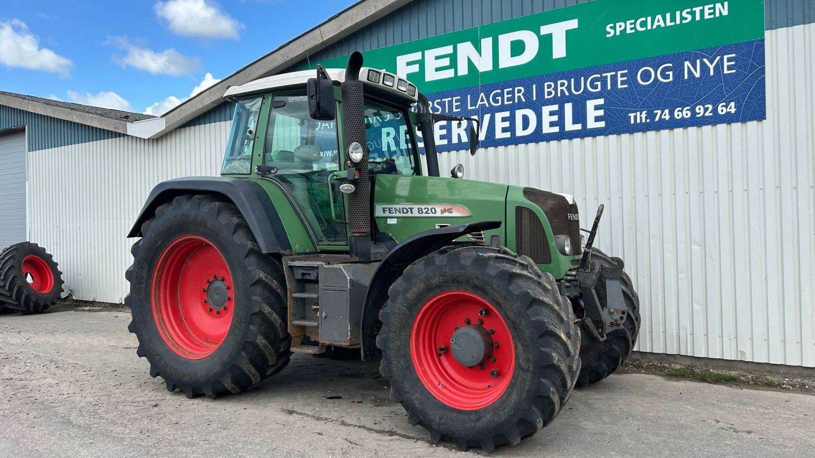 Traktor typu Fendt 820 Vario TMS, Gebrauchtmaschine v Rødekro (Obrázek 5)