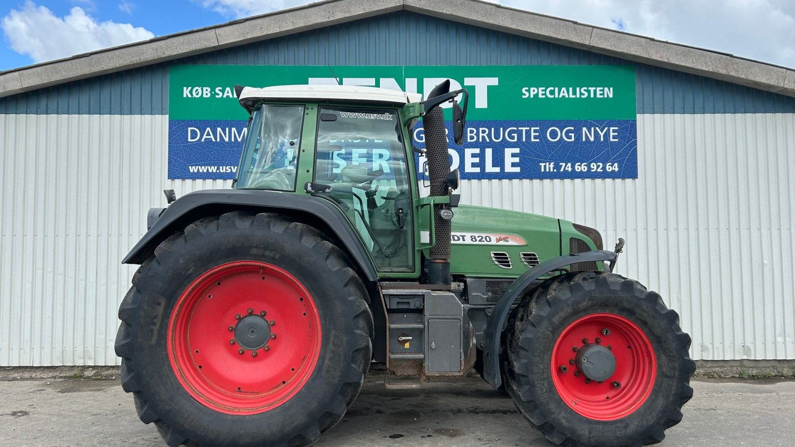 Traktor typu Fendt 820 Vario TMS, Gebrauchtmaschine v Rødekro (Obrázek 4)