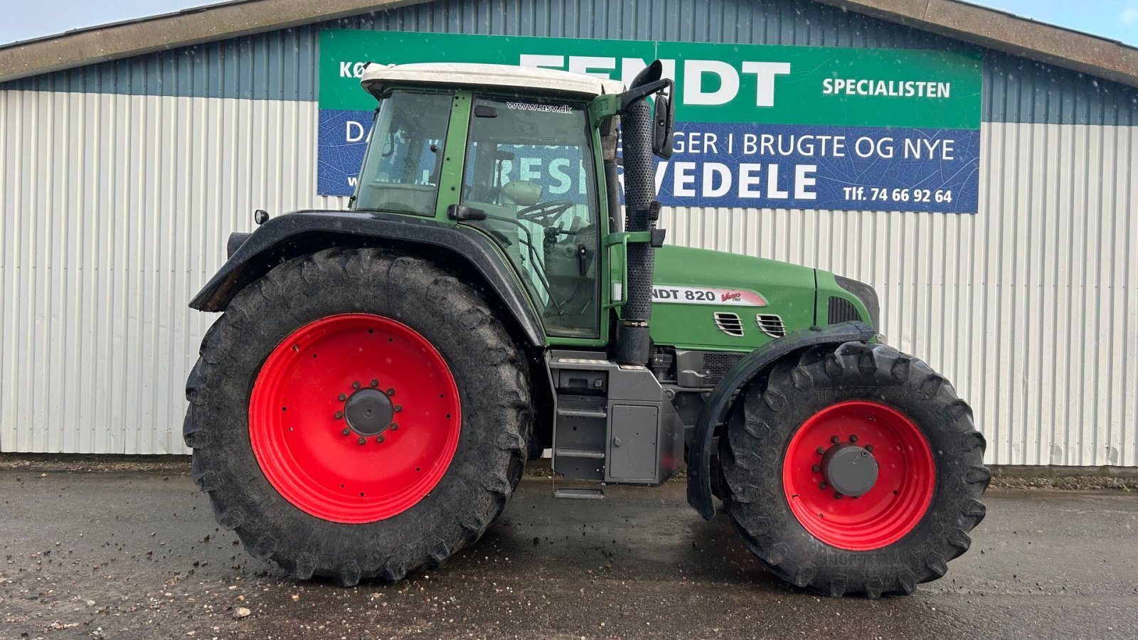 Traktor des Typs Fendt 820 Vario TMS, Gebrauchtmaschine in Rødekro (Bild 3)