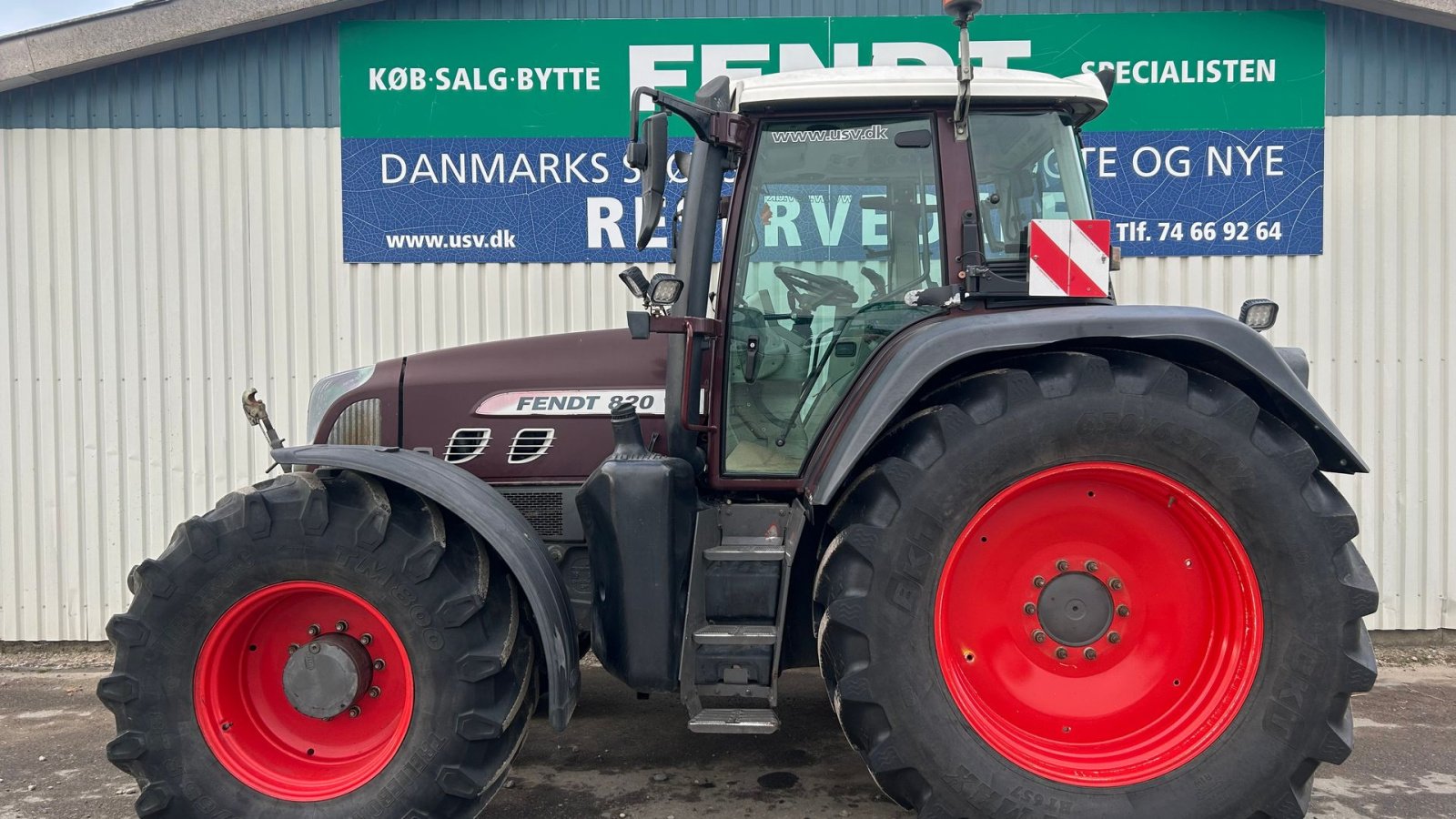 Traktor a típus Fendt 820 Vario TMS, Gebrauchtmaschine ekkor: Rødekro (Kép 1)