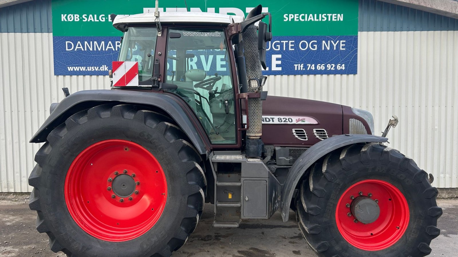 Traktor a típus Fendt 820 Vario TMS, Gebrauchtmaschine ekkor: Rødekro (Kép 3)