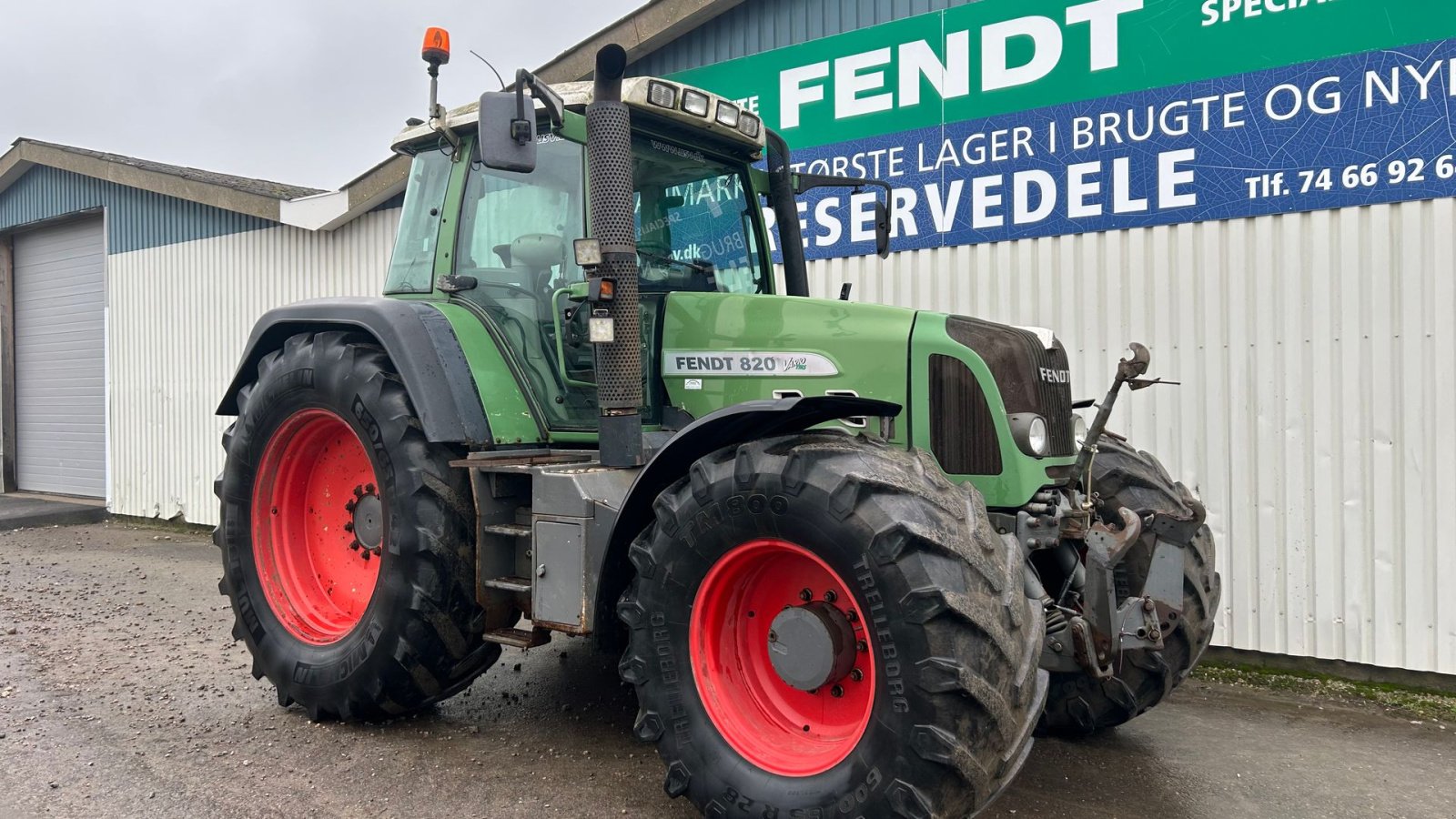 Traktor typu Fendt 820 Vario TMS, Gebrauchtmaschine v Rødekro (Obrázek 5)