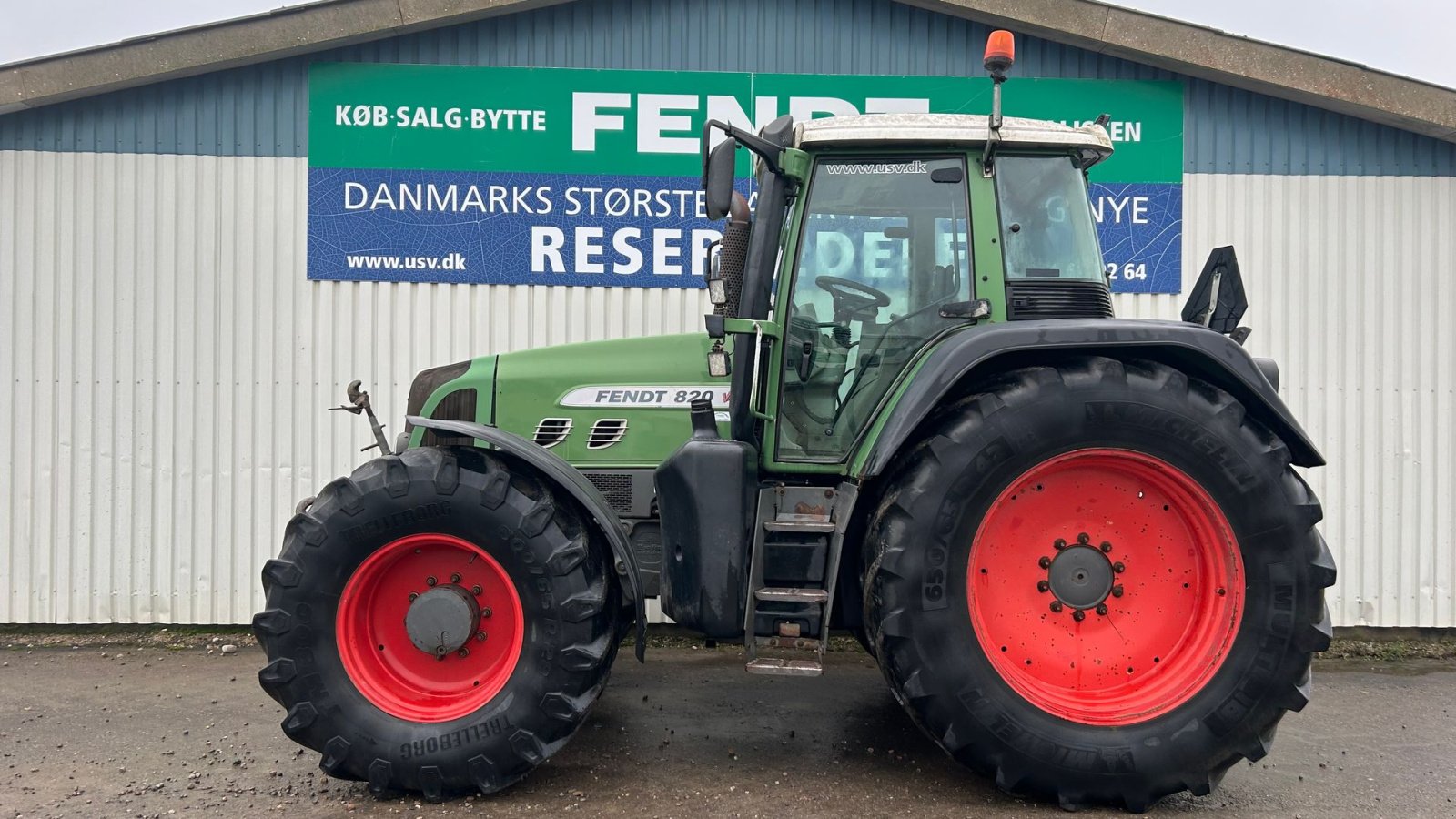 Traktor typu Fendt 820 Vario TMS, Gebrauchtmaschine v Rødekro (Obrázek 1)