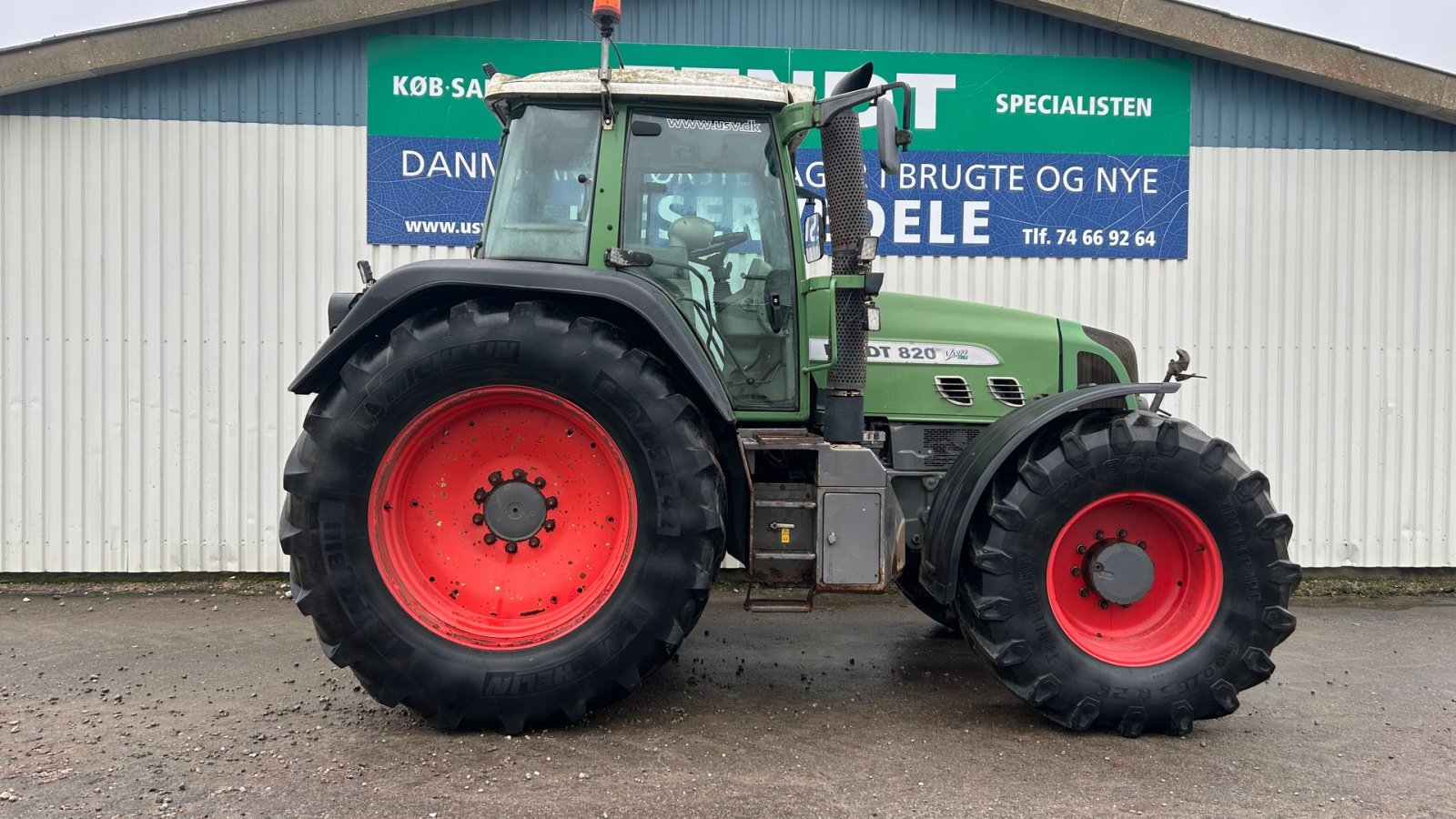 Traktor typu Fendt 820 Vario TMS, Gebrauchtmaschine v Rødekro (Obrázek 4)