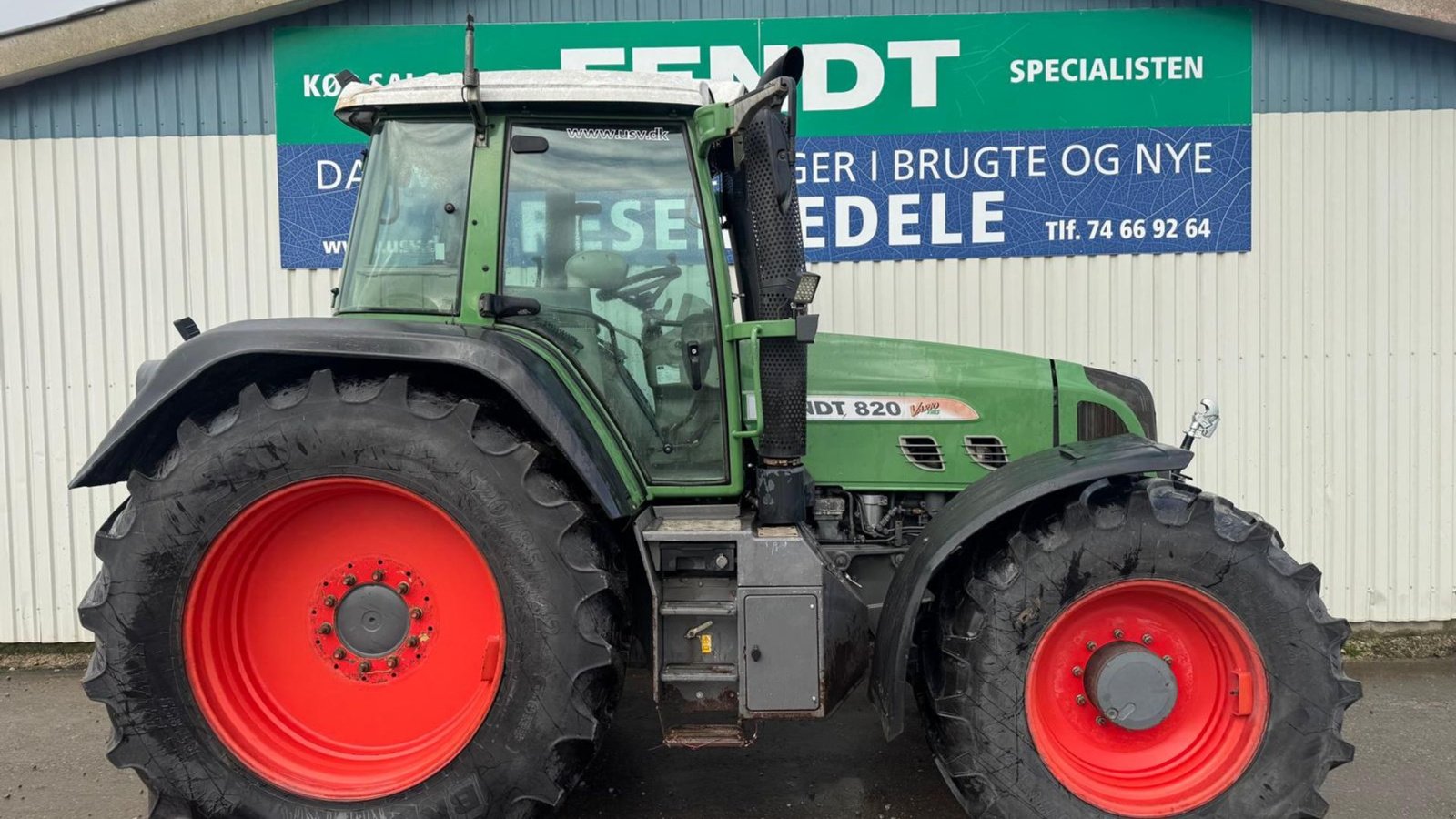 Traktor tipa Fendt 820 Vario TMS, Gebrauchtmaschine u Rødekro (Slika 4)