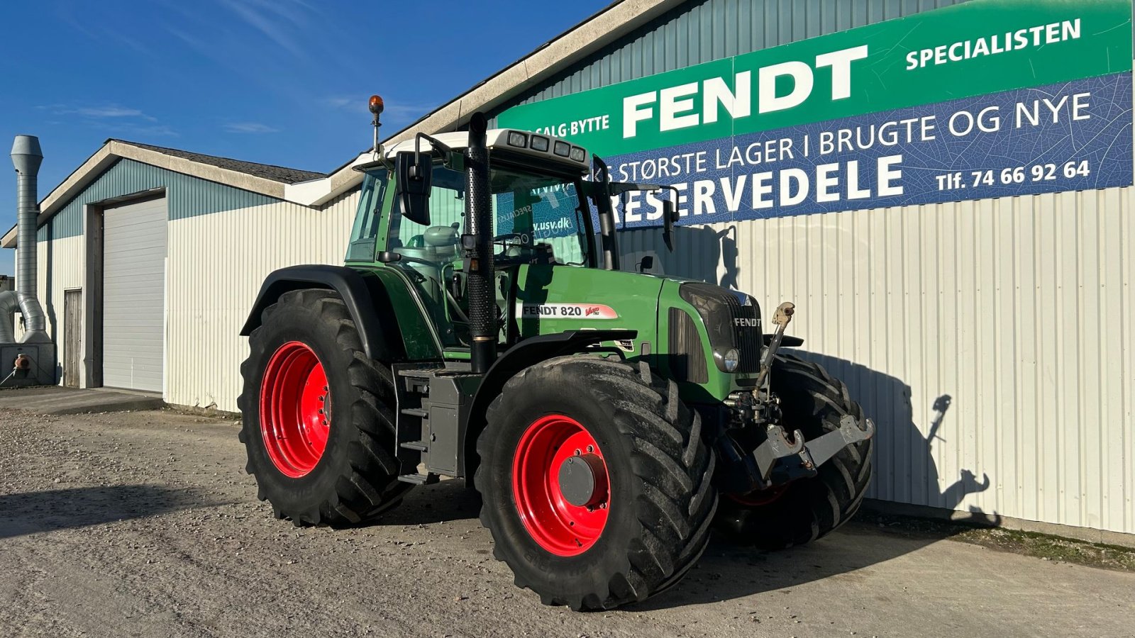 Traktor des Typs Fendt 820 Vario TMS, Gebrauchtmaschine in Rødekro (Bild 5)