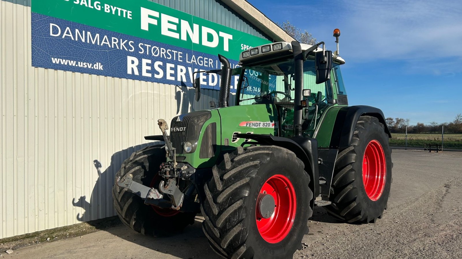 Traktor des Typs Fendt 820 Vario TMS, Gebrauchtmaschine in Rødekro (Bild 2)