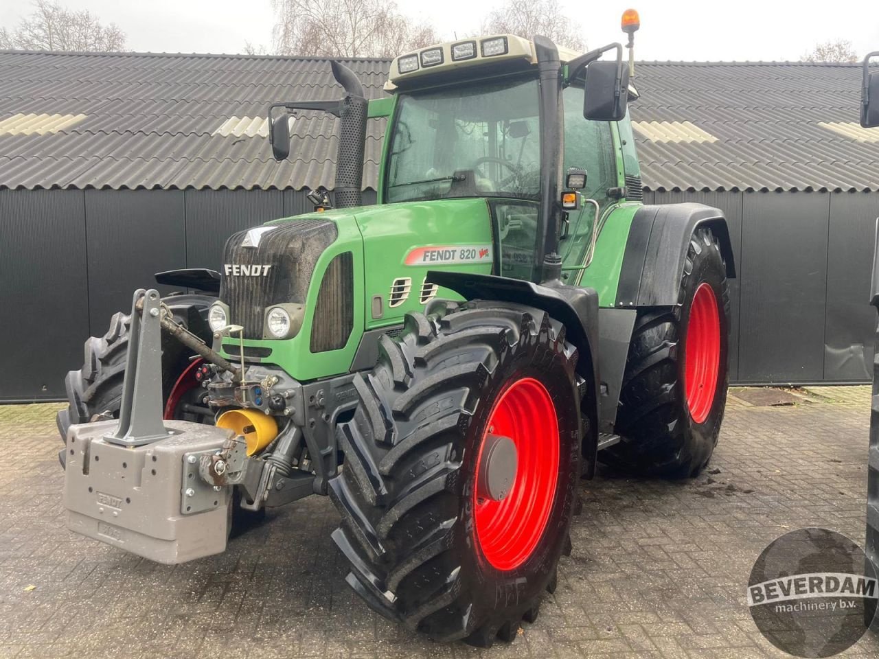 Traktor del tipo Fendt 820 Vario TMS, Gebrauchtmaschine In Vriezenveen (Immagine 7)