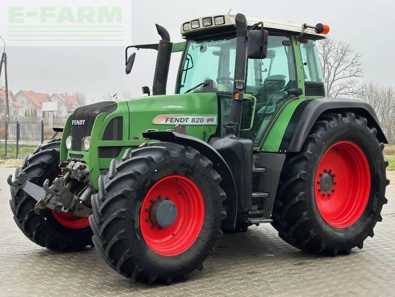 Traktor typu Fendt 820 vario tms, Gebrauchtmaschine w SOKOŁY (Zdjęcie 3)