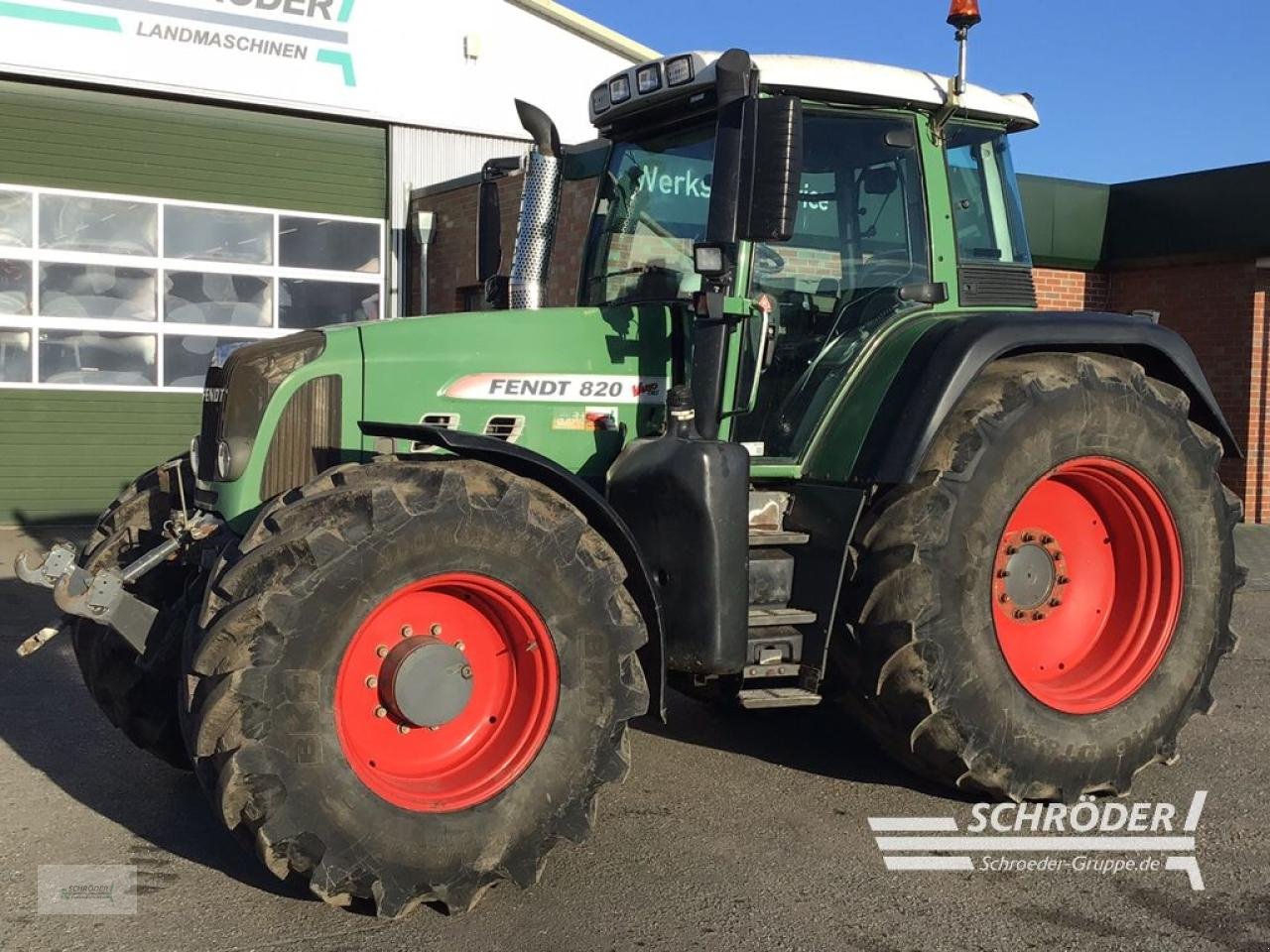 Traktor a típus Fendt 820 VARIO TMS, Gebrauchtmaschine ekkor: Wildeshausen (Kép 8)