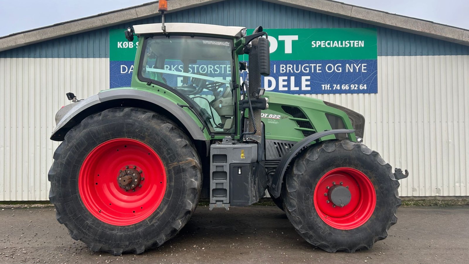 Traktor типа Fendt 822 Vario SCR Profi Plus Med Front PTO + Luftbremser, Gebrauchtmaschine в Rødekro (Фотография 4)