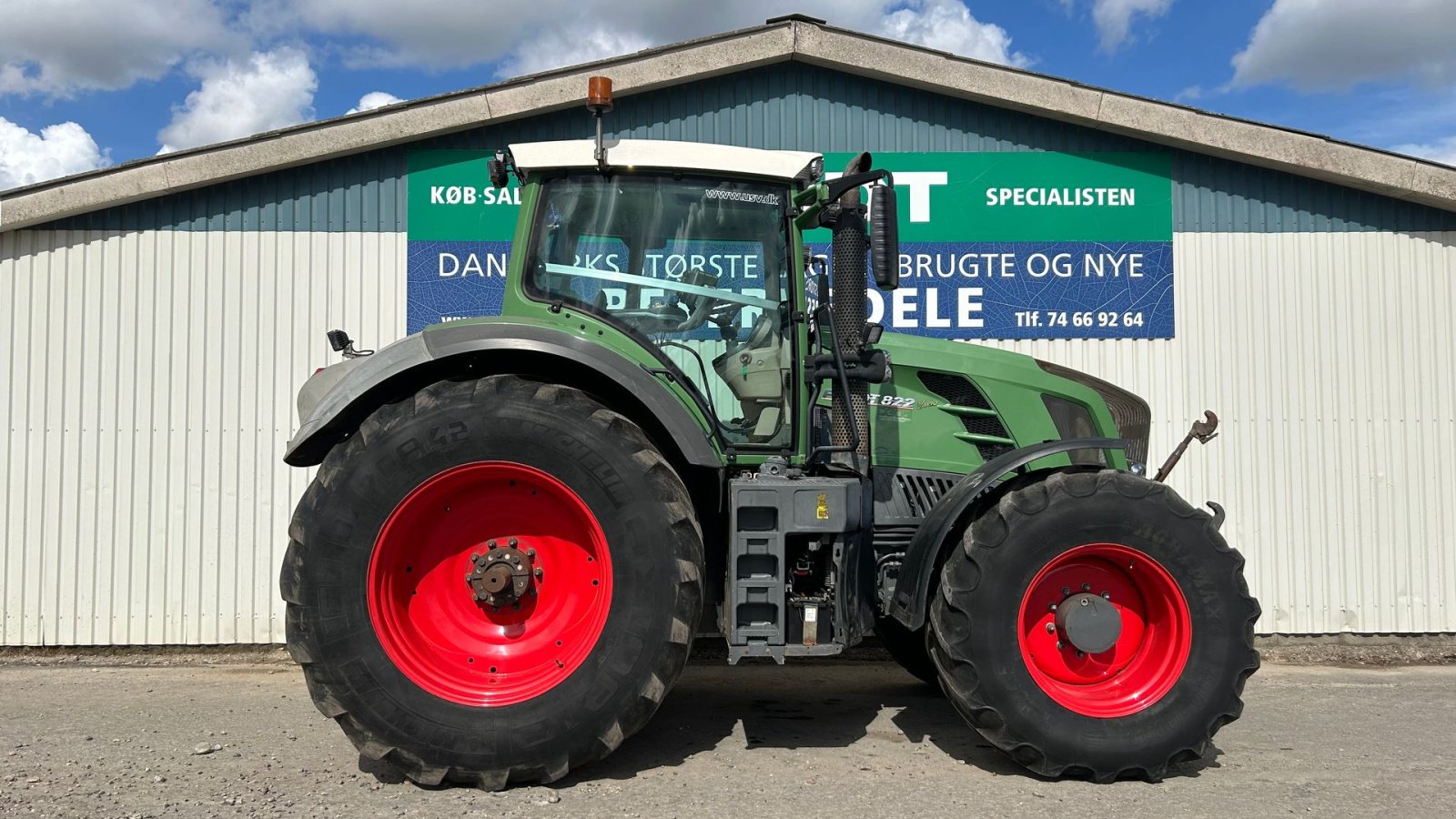 Traktor типа Fendt 822 Vario SCR Profi Plus Med Front PTO, Gebrauchtmaschine в Rødekro (Фотография 4)