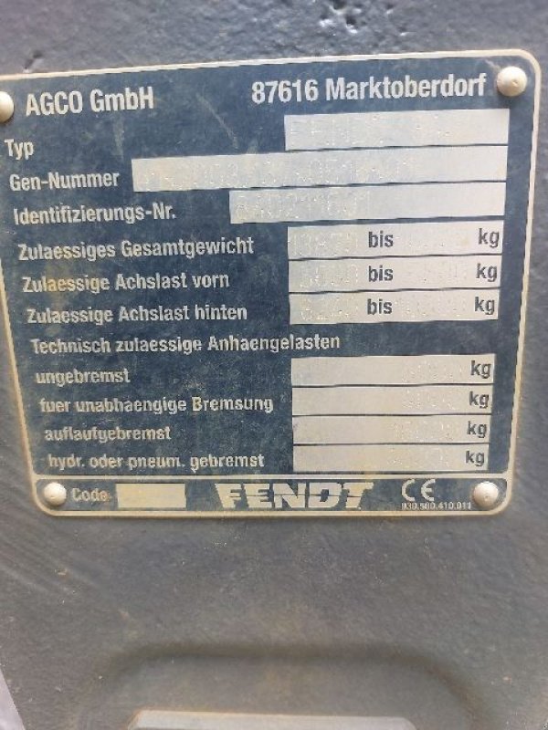 Traktor типа Fendt 824 PROFI +, Gebrauchtmaschine в CHEVILLON  (MAIZEROY) (Фотография 7)