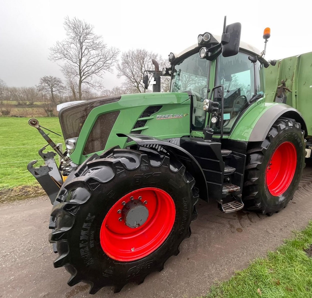 Traktor del tipo Fendt 824 SCR, Gebrauchtmaschine en Eckernförde (Imagen 7)