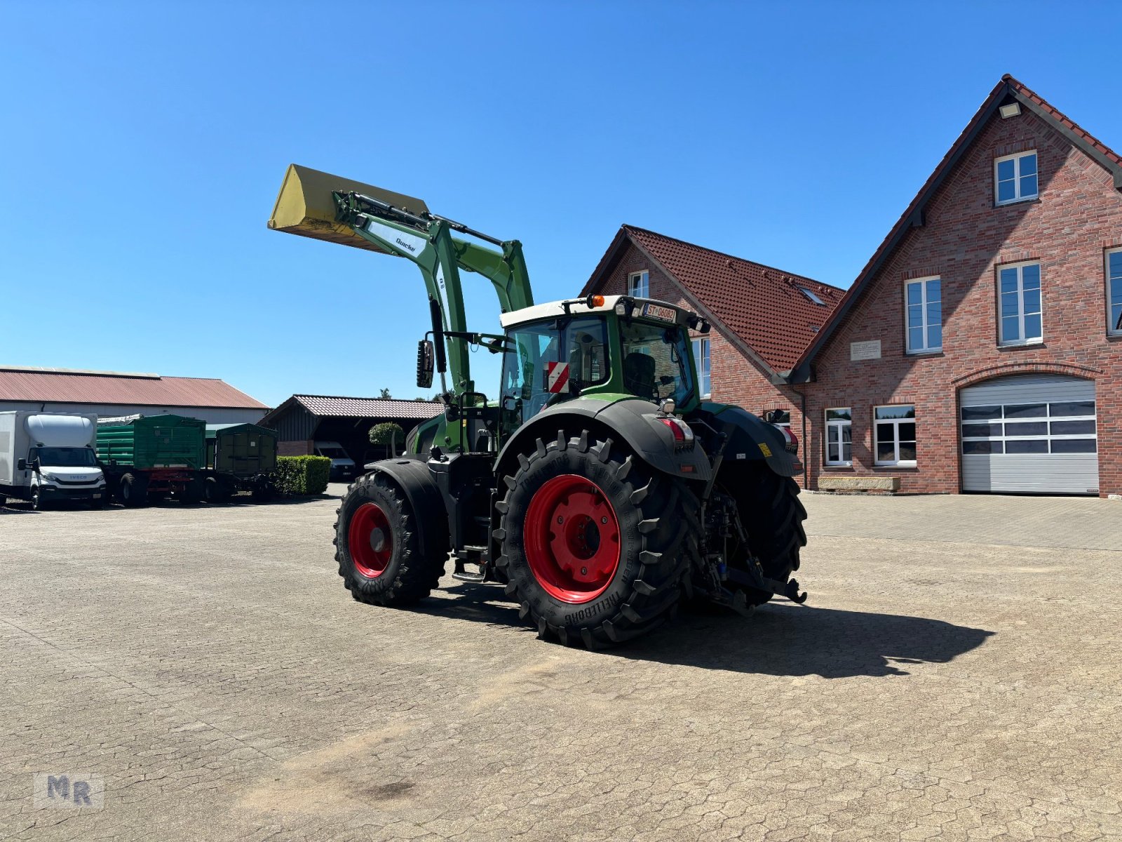 Traktor типа Fendt 824 Vario Profi Plus mit Frontlader Interne Nr. 7263, Gebrauchtmaschine в Greven (Фотография 11)