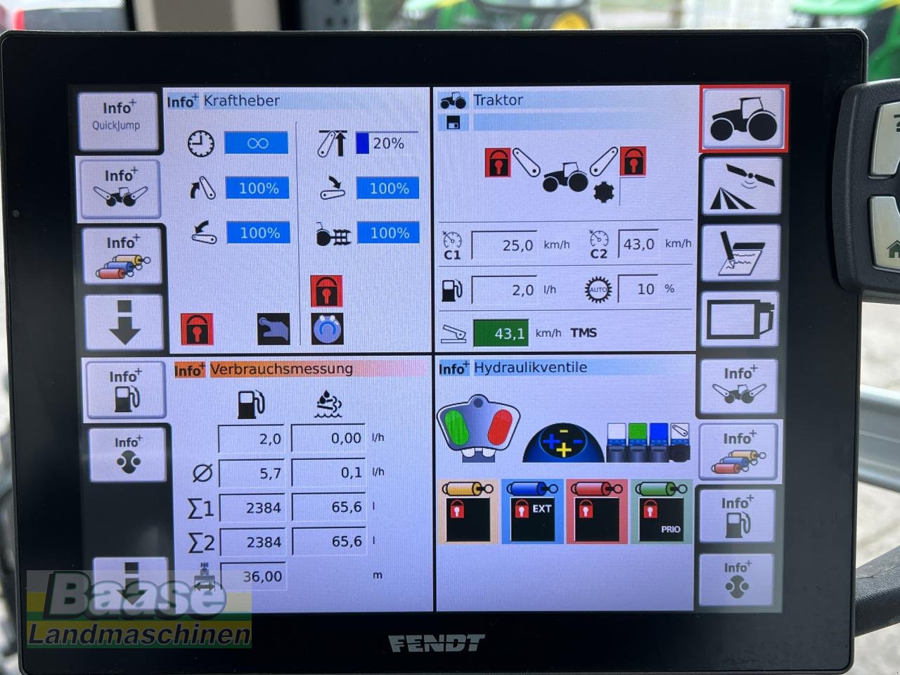 Traktor typu Fendt 824 Vario Profi Plus, Gebrauchtmaschine v Holthof (Obrázek 19)
