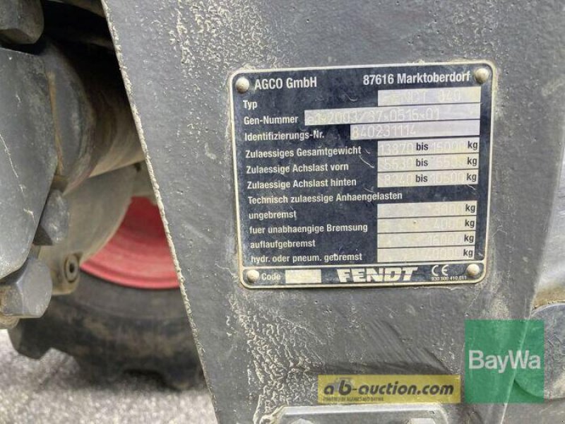 Traktor a típus Fendt 824 VARIO S4 PROFI PLUS, Gebrauchtmaschine ekkor: Obertraubling (Kép 5)