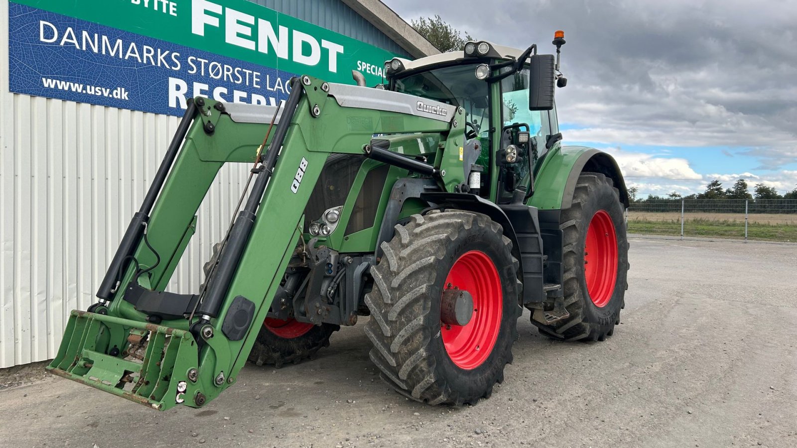 Traktor tipa Fendt 824 Vario SCR Profi Med Q88 Frontlæsser, Gebrauchtmaschine u Rødekro (Slika 2)