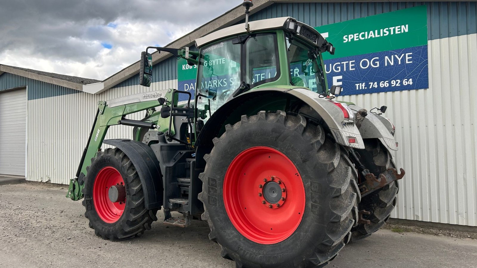 Traktor tipa Fendt 824 Vario SCR Profi Med Q88 Frontlæsser, Gebrauchtmaschine u Rødekro (Slika 3)