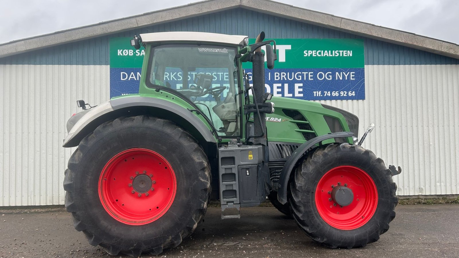 Traktor του τύπου Fendt 824 Vario SCR Profi Plus, Gebrauchtmaschine σε Rødekro (Φωτογραφία 4)