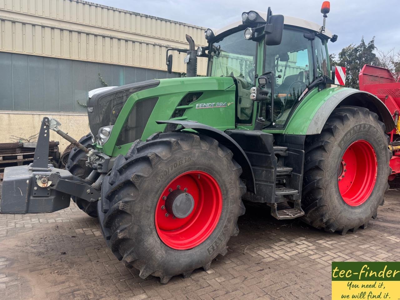 Traktor Türe ait Fendt 824 Vario SCR, Gebrauchtmaschine içinde Könnern (resim 1)