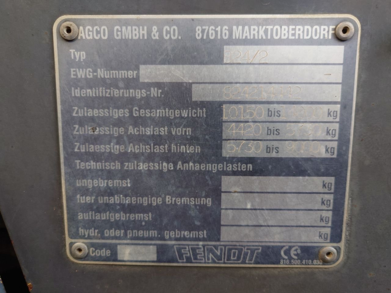 Traktor του τύπου Fendt 824, Gebrauchtmaschine σε Wieringerwerf (Φωτογραφία 10)