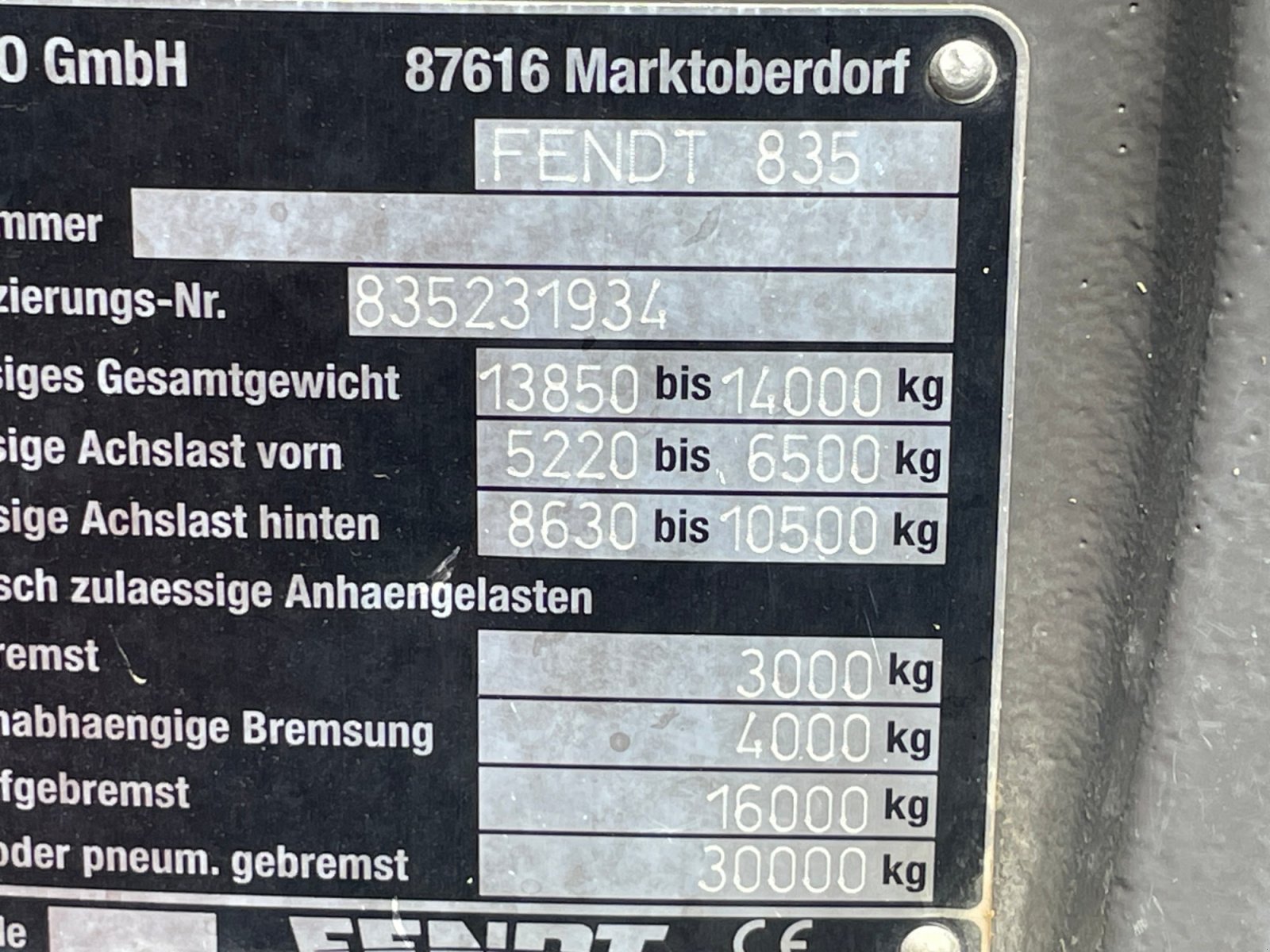 Traktor typu Fendt 826 Vario ProfiPlus, Gebrauchtmaschine v Schlier (Obrázek 16)