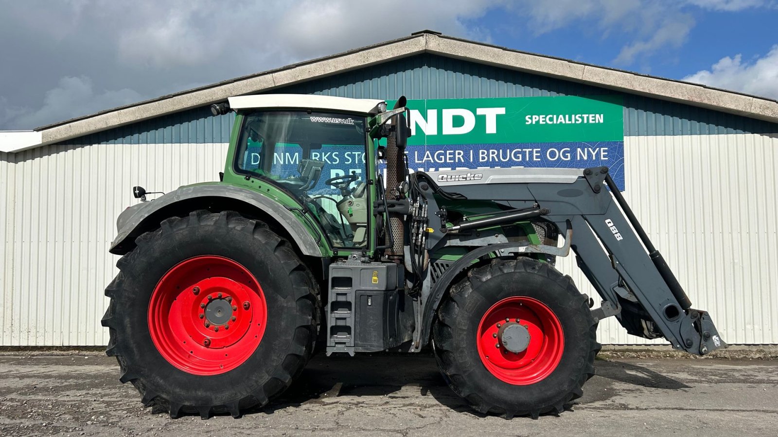 Traktor от тип Fendt 826 Vario SCR Profi Plus Få timer Ålø Frontlæsser, Gebrauchtmaschine в Rødekro (Снимка 4)