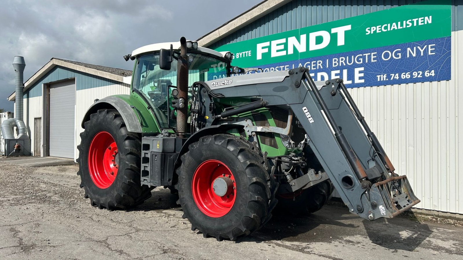 Traktor от тип Fendt 826 Vario SCR Profi Plus Få timer Ålø Frontlæsser, Gebrauchtmaschine в Rødekro (Снимка 5)