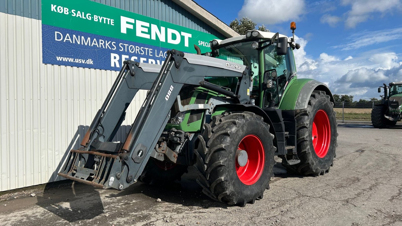 Traktor от тип Fendt 826 Vario SCR Profi Plus Få timer Ålø Frontlæsser, Gebrauchtmaschine в Rødekro (Снимка 2)