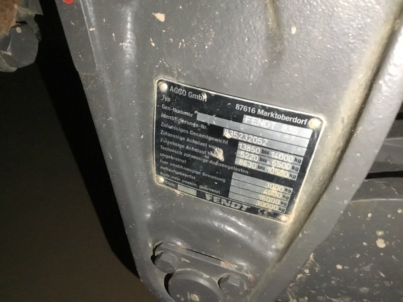 Traktor typu Fendt 826 Vario, Gebrauchtmaschine v Neubrandenburg (Obrázek 7)