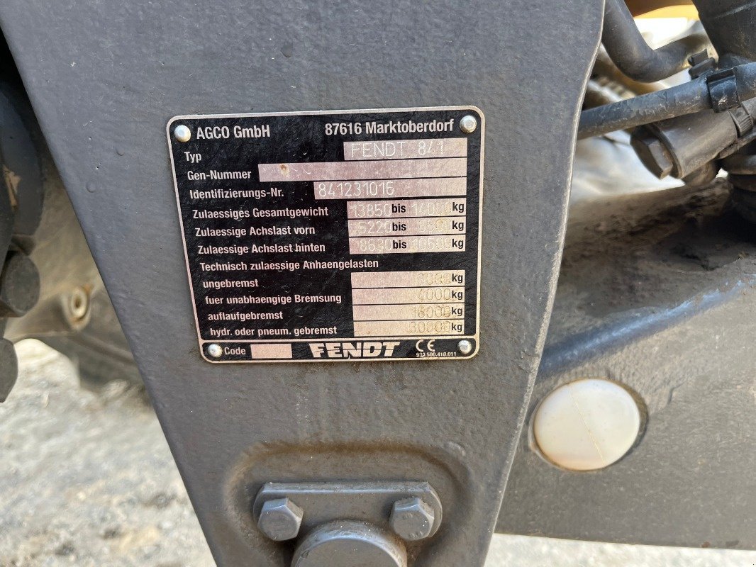 Traktor a típus Fendt 826 Vario, Gebrauchtmaschine ekkor: Ebersbach (Kép 11)
