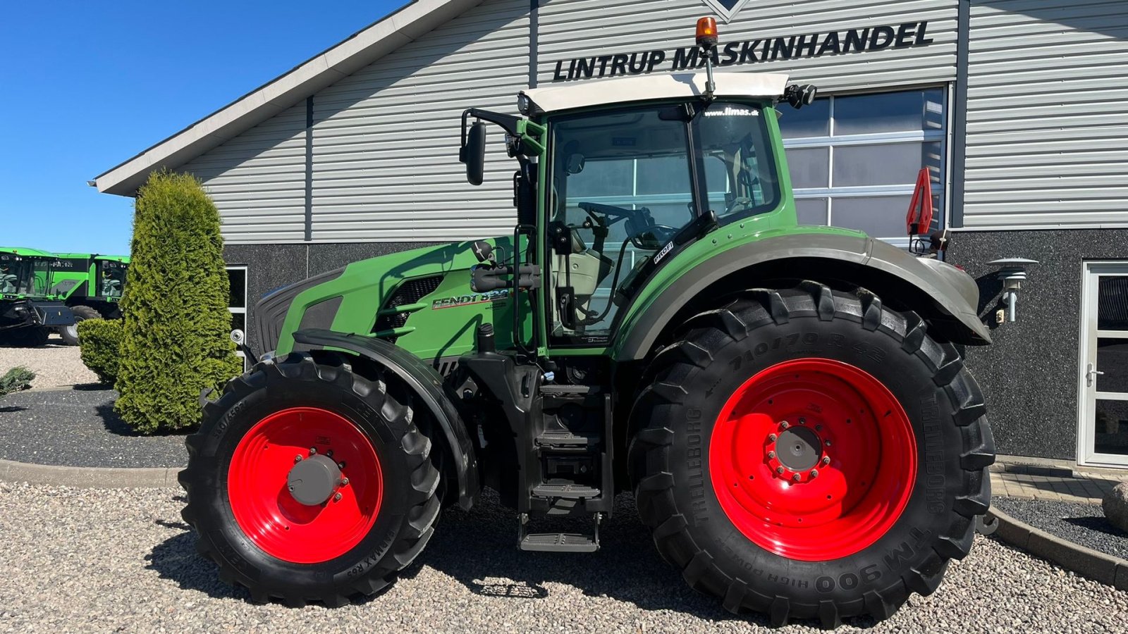 Traktor des Typs Fendt 828 Profi model.  Meget flot traktor med nye fordæk., Gebrauchtmaschine in Lintrup (Bild 12)
