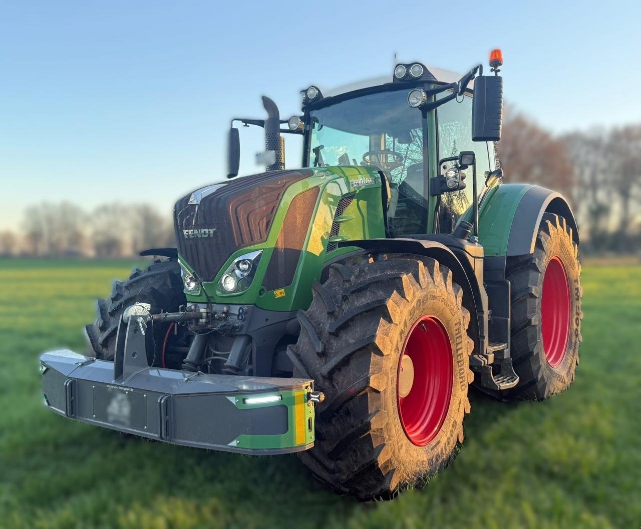 Traktor del tipo Fendt 828 Profi Plus, Gebrauchtmaschine en Könnern (Imagen 1)