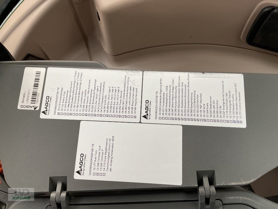 Traktor типа Fendt 828 Profi Plus, Gebrauchtmaschine в Spelle (Фотография 17)