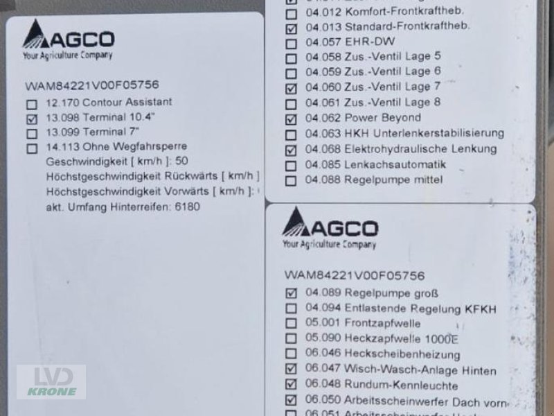 Traktor of the type Fendt 828 ProfiPlus, Gebrauchtmaschine in Spelle (Picture 19)