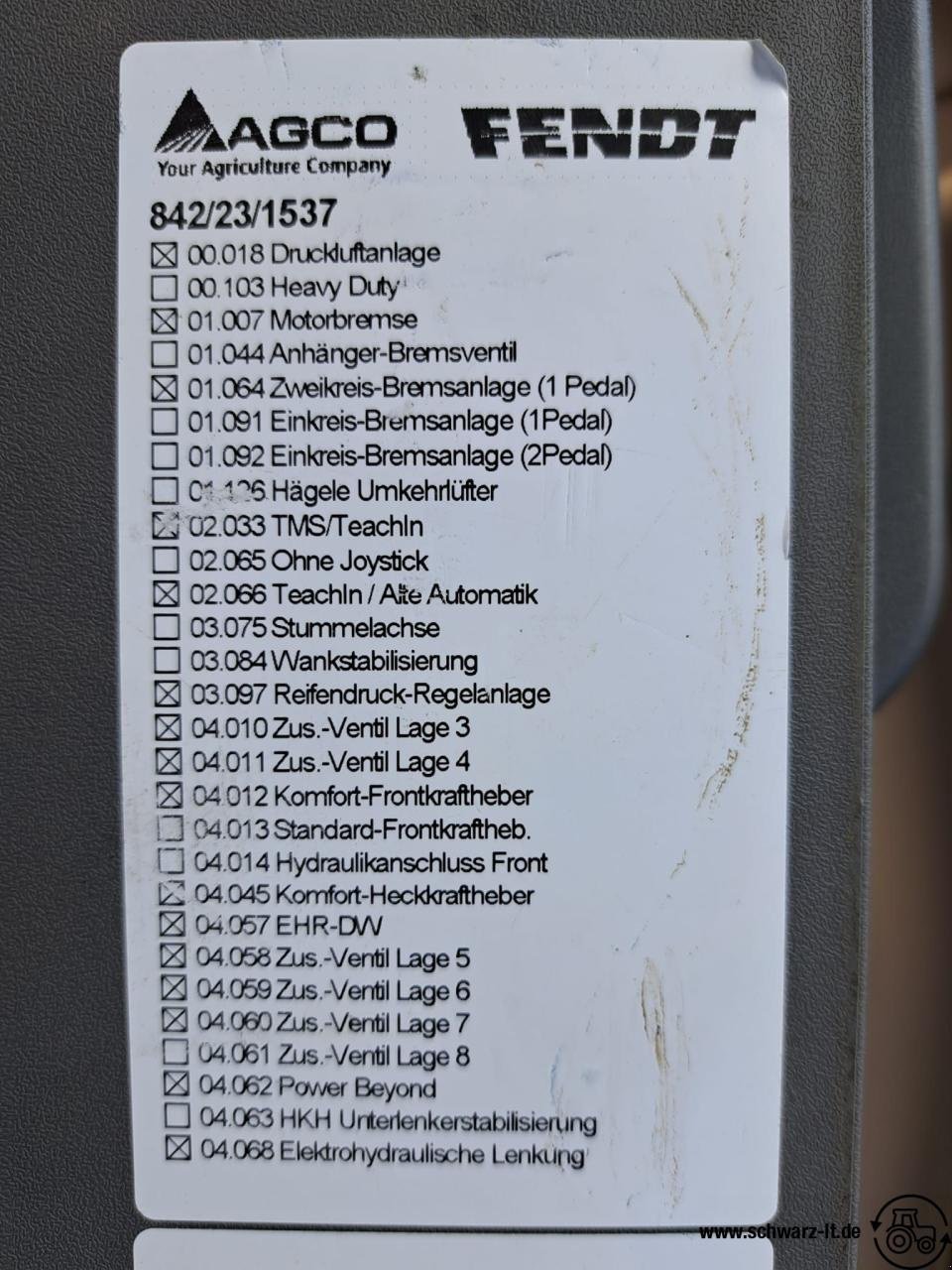 Traktor des Typs Fendt 828 Vario Profi Plus, Gebrauchtmaschine in Aspach (Bild 20)