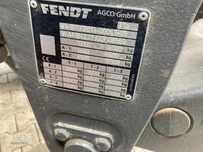 Traktor des Typs Fendt 828 Vario Profi Plus, Gebrauchtmaschine in Spelle (Bild 5)