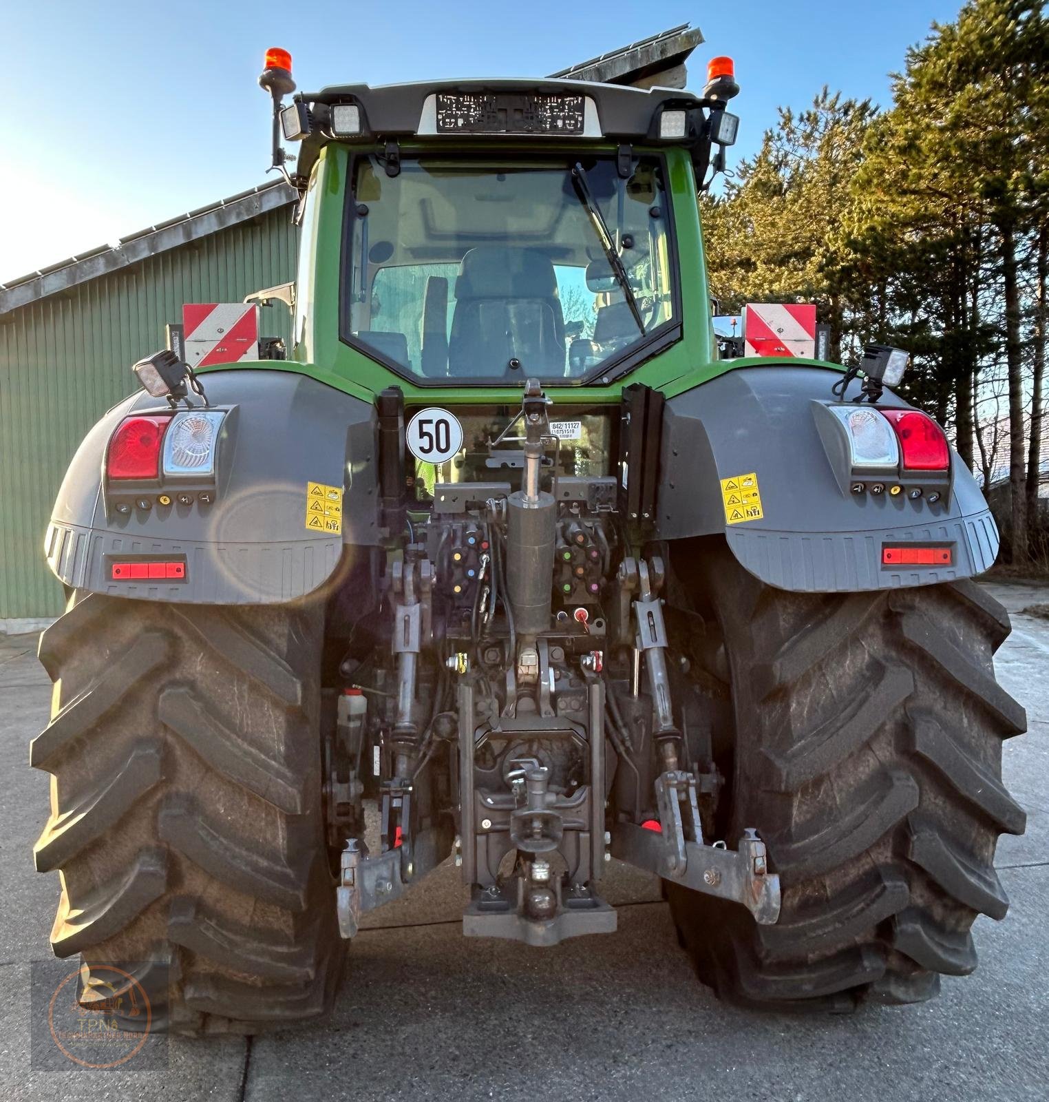 Traktor Türe ait Fendt 828 Vario ProfiPlus, Gebrauchtmaschine içinde Breklum (resim 8)
