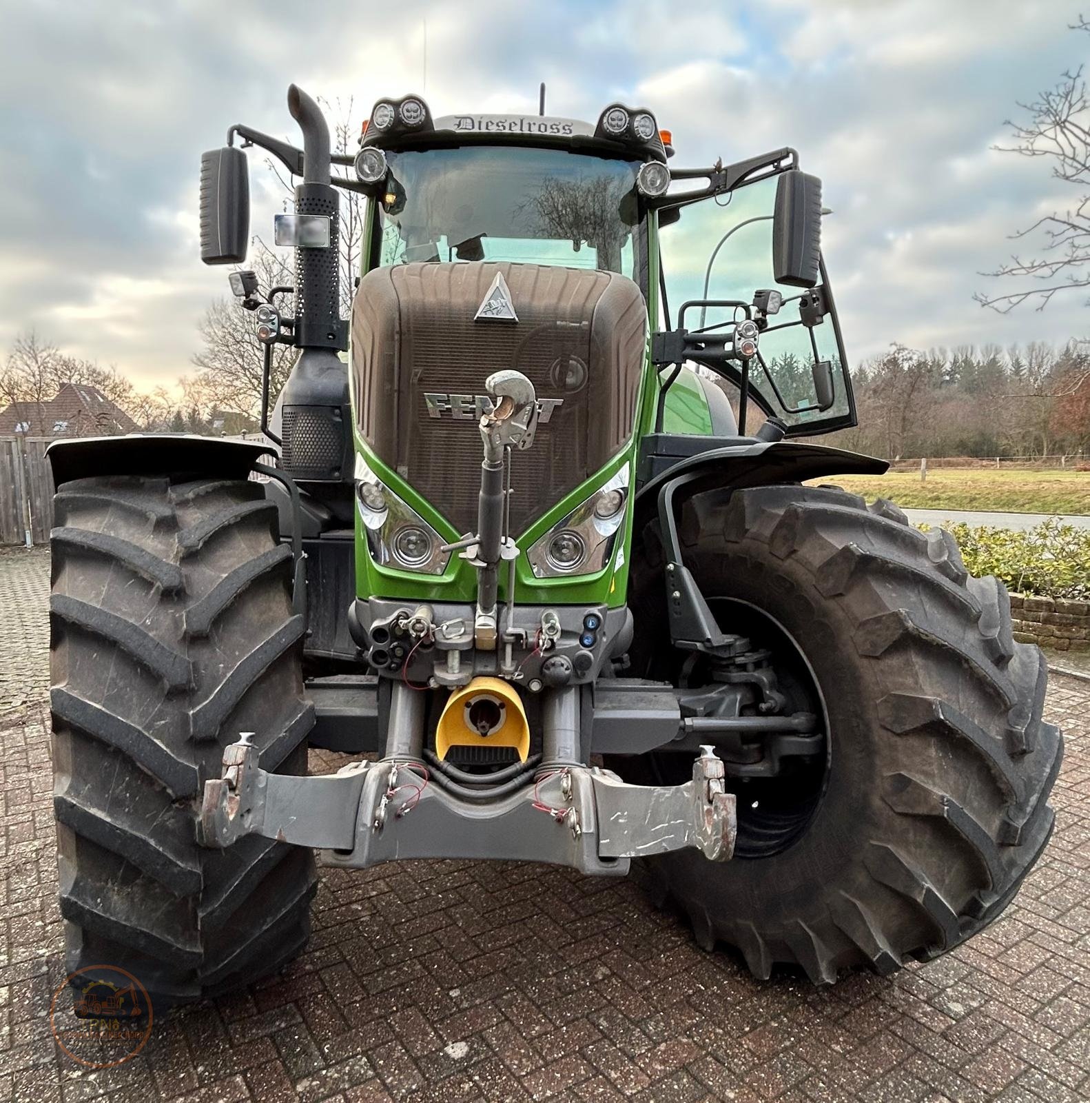 Traktor Türe ait Fendt 828 Vario ProfiPlus, Gebrauchtmaschine içinde Breklum (resim 9)