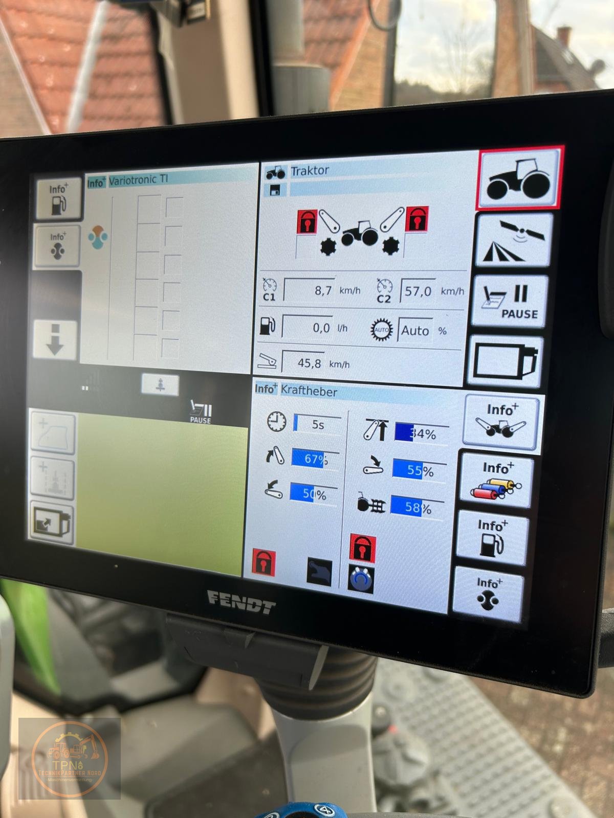 Traktor Türe ait Fendt 828 Vario ProfiPlus, Gebrauchtmaschine içinde Breklum (resim 21)