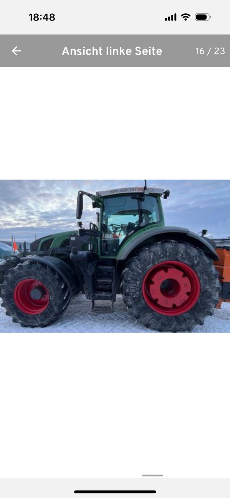 Traktor типа Fendt 828 Vario ProfiPlus, Gebrauchtmaschine в Donaueschingen (Фотография 7)