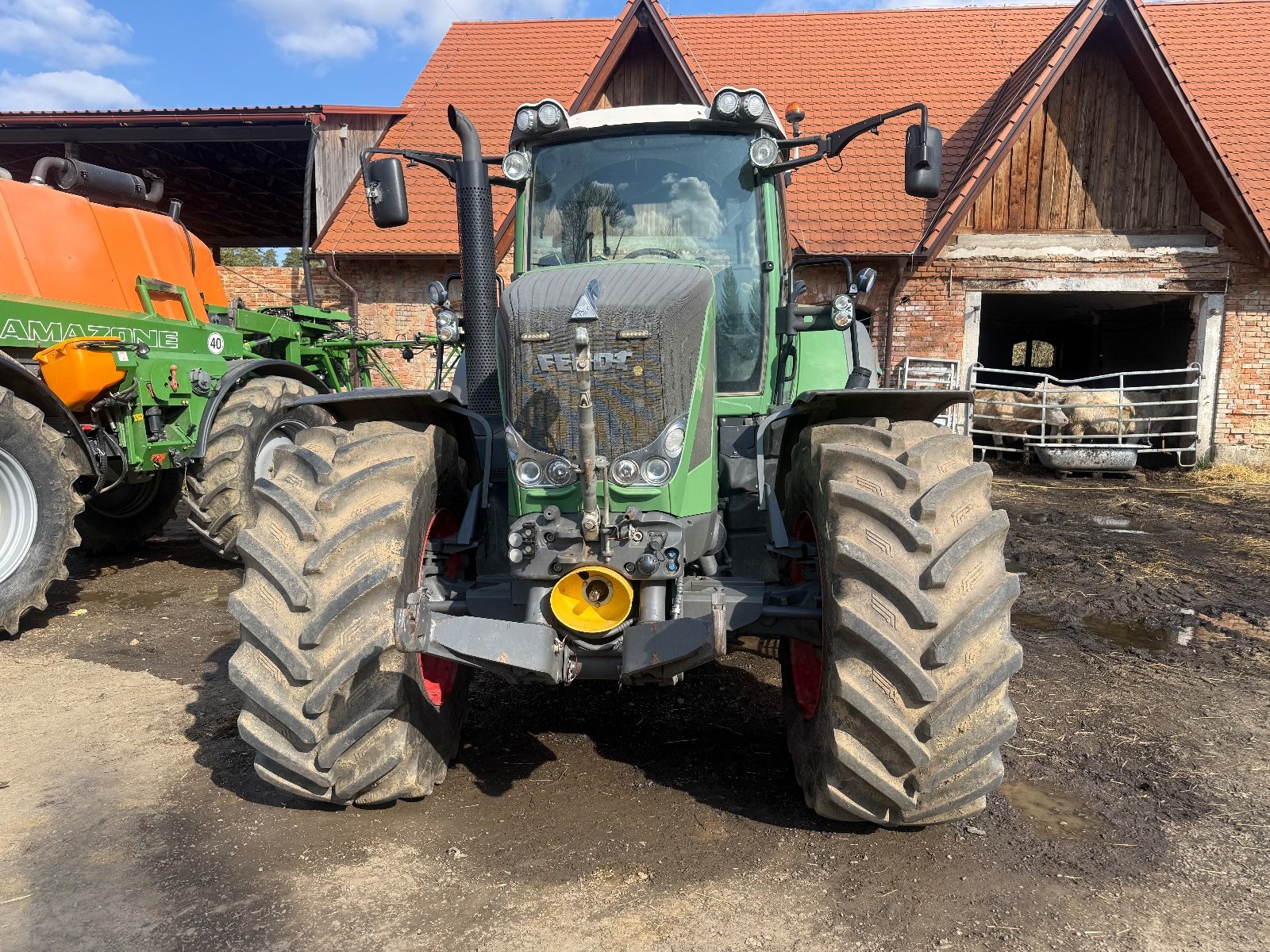 Traktor za tip Fendt 828 Vario ProfiPlus, Gebrauchtmaschine u Kolovec (Slika 3)